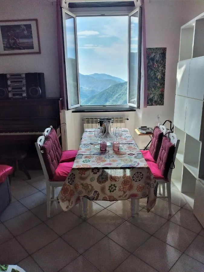 Casarinolaurino Valle Del Golfo Healthy Air Above The Sea Uscio Apartment