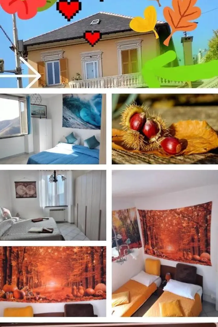 Casarinolaurino Valle Del Golfo Healthy Air Above The Sea Uscio Apartment